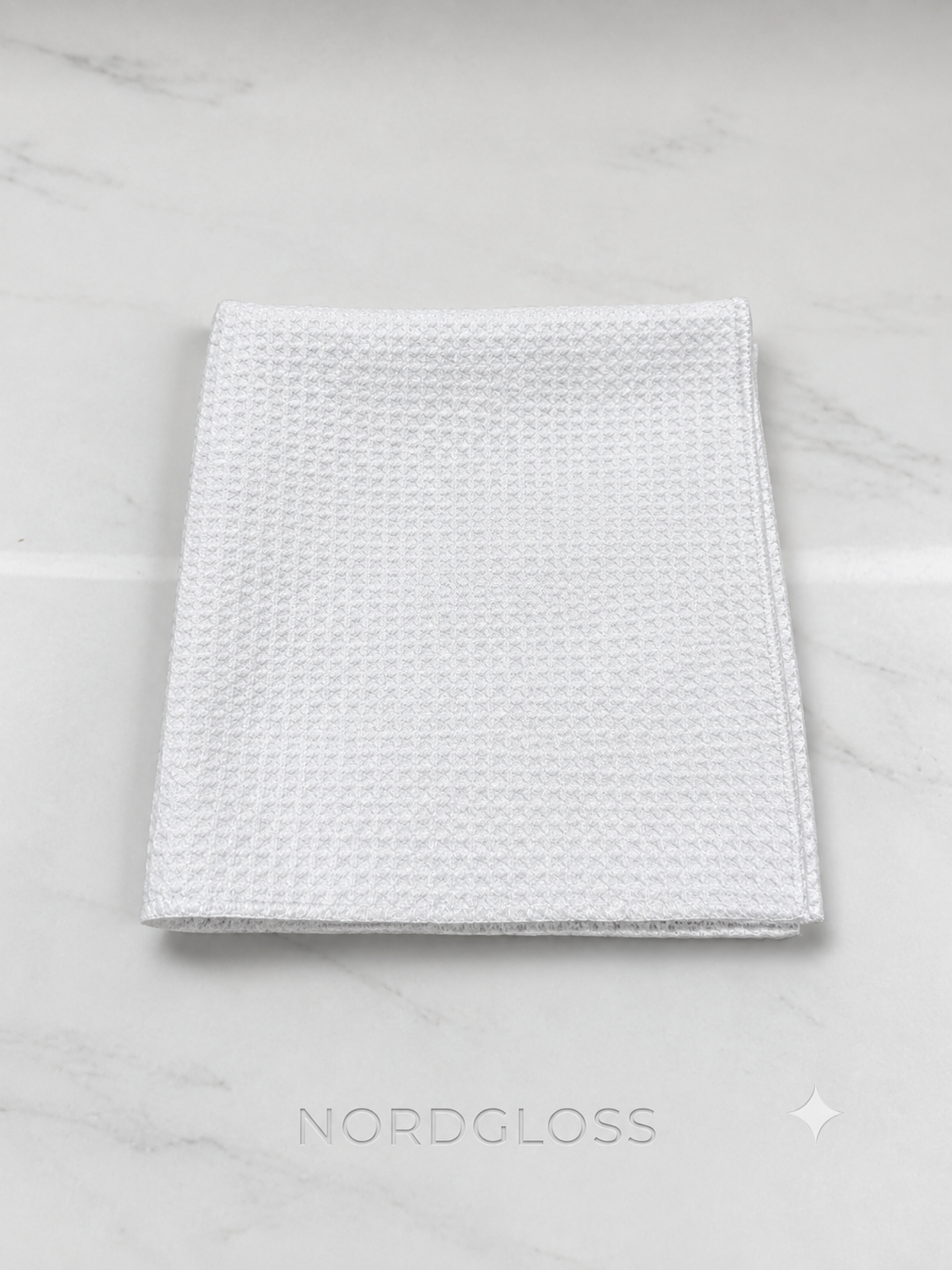 Nordgloss Waffle Lasiliina – 40 × 40 cm Tehokkaaseen Lasinpesuun
